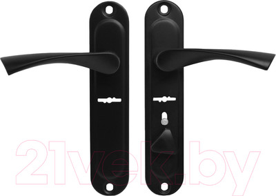 Ручка дверная Аллюр 03S BL L