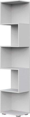 Стеллаж НК Мебель Quant СТ-4 / 71339837 (белый)