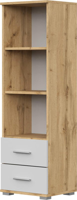 Стеллаж НК Мебель Fun СТ-1.130 / 71339807 (дуб вотан/белый)