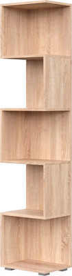 Стеллаж НК Мебель Qwant СТ-4 / 71339839 (дуб сонома)