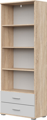 Стеллаж НК Мебель Fun СТ-4.180 / 71337908 (дуб сонома/белый)