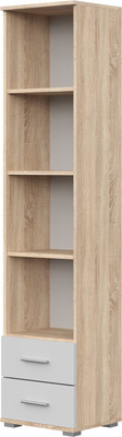 Стеллаж НК Мебель Fun СТ-3.180 / 71337906 (дуб сонома/белый)