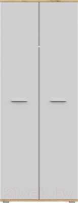 Шкаф НК Мебель Fun ШК-80 / 71339820 (дуб вотан/белый)