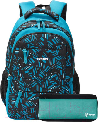 Школьный рюкзак Torber Class X / T2602-BLU-P (голубой)