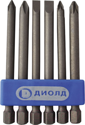Набор бит Диолд НСН-6 / 90023001 (6шт)
