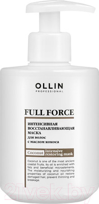 Маска для волос Ollin Professional Intensive Restoring Интенсивное восстановление с маслом кокоса (300мл)