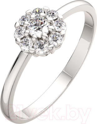 Кольцо из серебра ZORKA 0210071 (р.15.5, с фианитами)