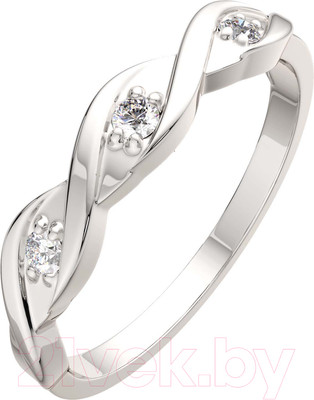 Кольцо из серебра ZORKA 0210117 (р.17.5, с фианитами)