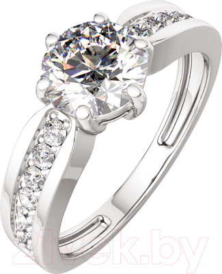 Кольцо из серебра ZORKA 0210227 (р.18, с фианитами)