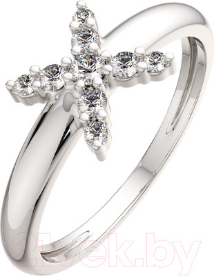 Кольцо из серебра ZORKA 0210388 (р.13.5, с фианитами)