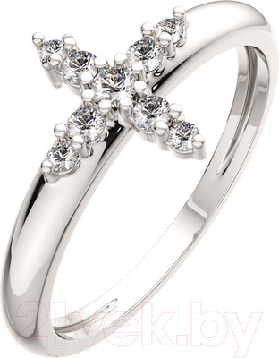 Кольцо из серебра ZORKA 0210389 (р.13.5, с фианитами)