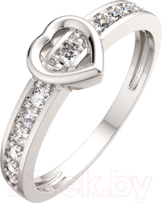 Кольцо из серебра ZORKA 0210402.ZZ (р.15.5, с фианитами)