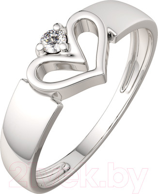 Кольцо из серебра ZORKA 0210750 (р.17, с фианитом)