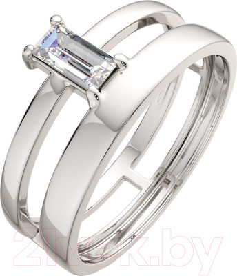 Кольцо из серебра ZORKA 0210868 (р.17, с фианитом)