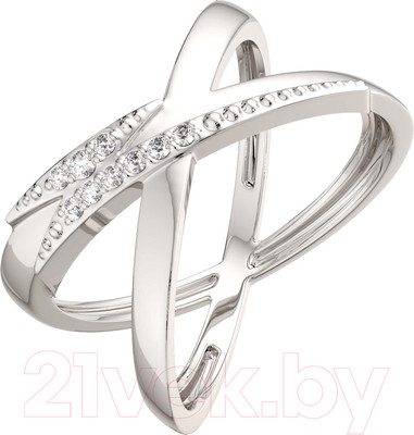 Кольцо из серебра ZORKA 0210341 (р.17.5, с фианитами)