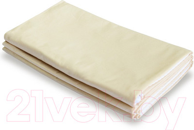 Наперник Alleri Тик на молнии 70x70 (хлопок)