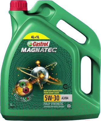Моторное масло Castrol Magnatec 5W30 A3/B4 (5л)