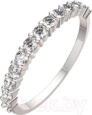Кольцо из белого золота ZORKA 2101274.14K.W.ZZ (р.16.5, с фианитами)
