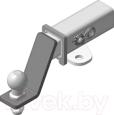 Фаркоп Avtos LX 03B (для LEXUS RX 2015-2022 быстросъемный под квадрат)