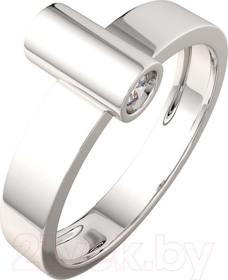 Кольцо из серебра ZORKA 0210681 (р.18, с фианитом)