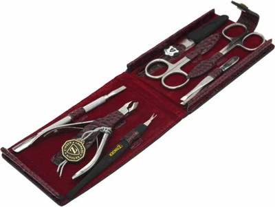 Набор для маникюра Zinger MS-1404 (виноград мелкая ячейка)