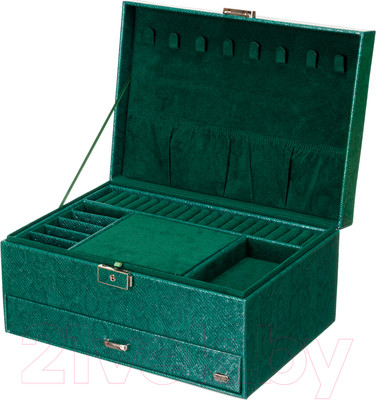 Шкатулка Jardin D'ete P3769 (зеленый)