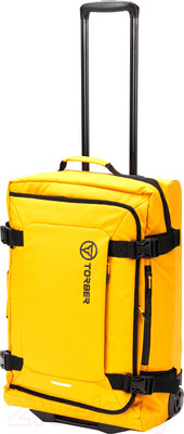 Чемодан на колесах Torber Mobi / T1809M (желтый)