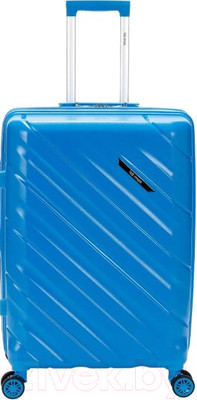 Чемодан на колесах Torber В Отпуск / T1908M-Blue (синий)