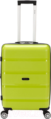 Чемодан на колесах Torber В Отпуск / T1902M-Green (салатовый)