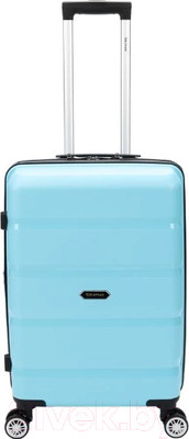 Чемодан на колесах Torber В Отпуск / T1902M-Tur (бирюзовый)
