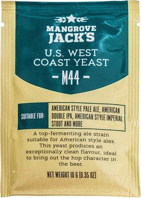 Дрожжи Mangrove Jack’s US West Coast M44 (10г)