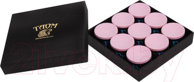 Мел для бильярда Taom Pyro Chalk Pink Limited Edition (9шт)