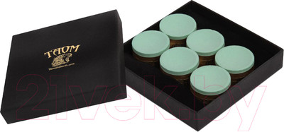 Мел для бильярда Taom Soft Chalk (6шт, зеленый)