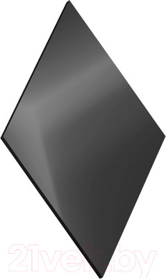 Зеркальная стеновая панель MirrorWall Ромб 2.0 мини (черный)