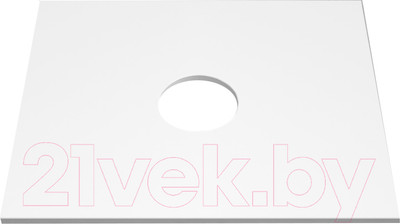 Столешница для тумбы в ванную ЗОВ CLDSP18W495363C1 (белый)