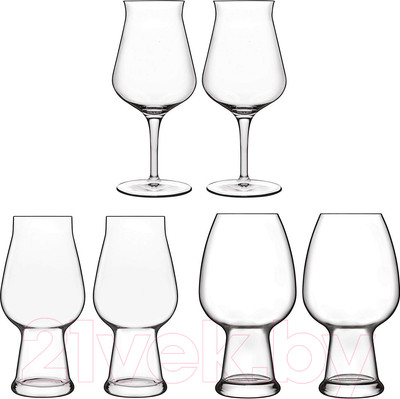 Набор бокалов Luigi Bormioli Birrateque / 12326/01