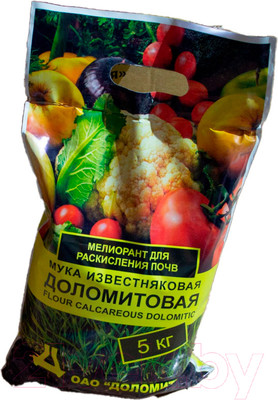 Удобрение Доломит Мука доломитовая марки А (5кг)