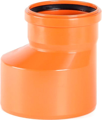 Переходник наружной канализации Хемкор ПВХ Ду 160x110 / 2491098