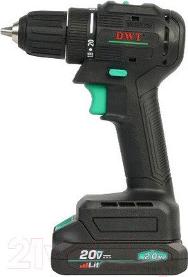 Аккумуляторная дрель-шуруповерт DWT ABSP-20