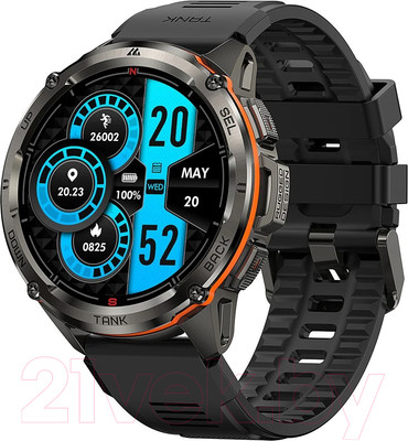 Умные часы Kospet Tank T3 Ultra / KOS-T3Ultra-B (черный)