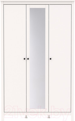 Шкаф Mio Tesoro Сага 3 двери 2.08.01.040.1 (белый)