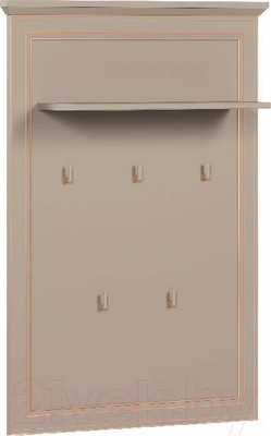 Вешалка для одежды Black Red White Classic WIE (глиняный серый)