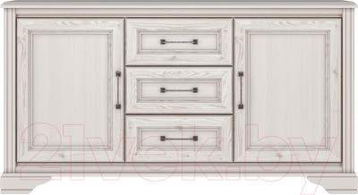 Тумба Black Red White Stylius B169-KOM2D3S (лиственница сибирская)