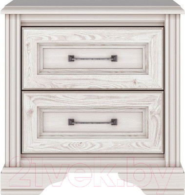 Прикроватная тумба Black Red White Stylius B169-KOM2S (лиственница сибирская)