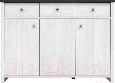 Тумба Black Red White Порто KOM3D3S (джанни/сосна ларико)