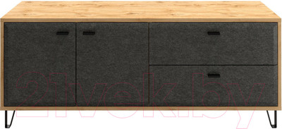 Тумба Black Red White Grace RTV2D2S (дуб наварра/графит)