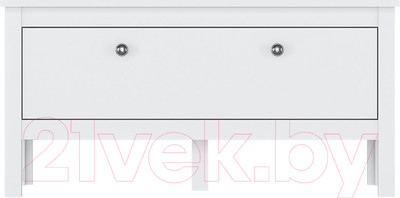 Тумба в прихожую Black Red White Ewa KOM1K/90 (белый)