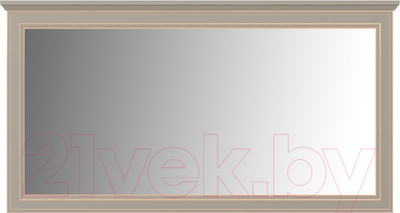 Зеркало Black Red White Classic LUS (глиняный серый)