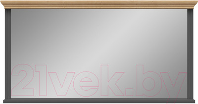 Зеркало Black Red White Jasmin LUS (графит/дуб артизан)