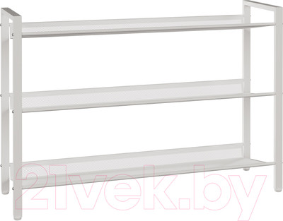 Полка для обуви ЗМИ Торонто 33 / ПДОТ33 (белый)